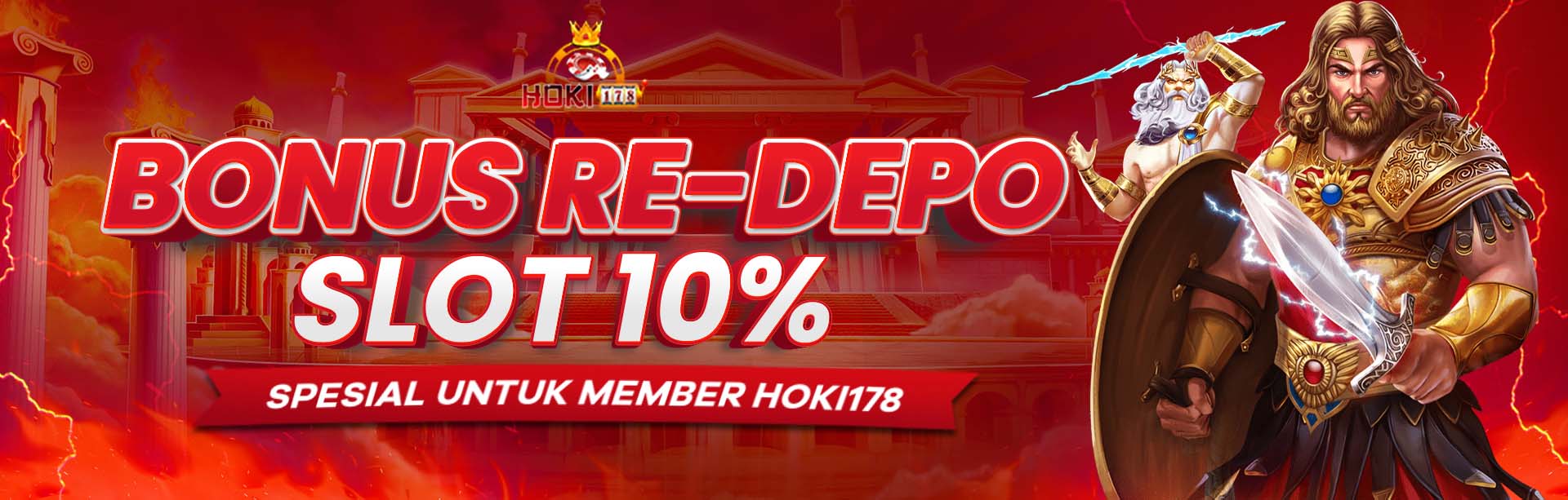 BONUS RE-DEPO 10%