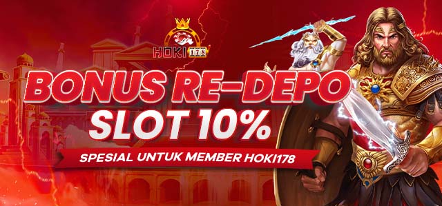 BONUS RE-DEPO 10%